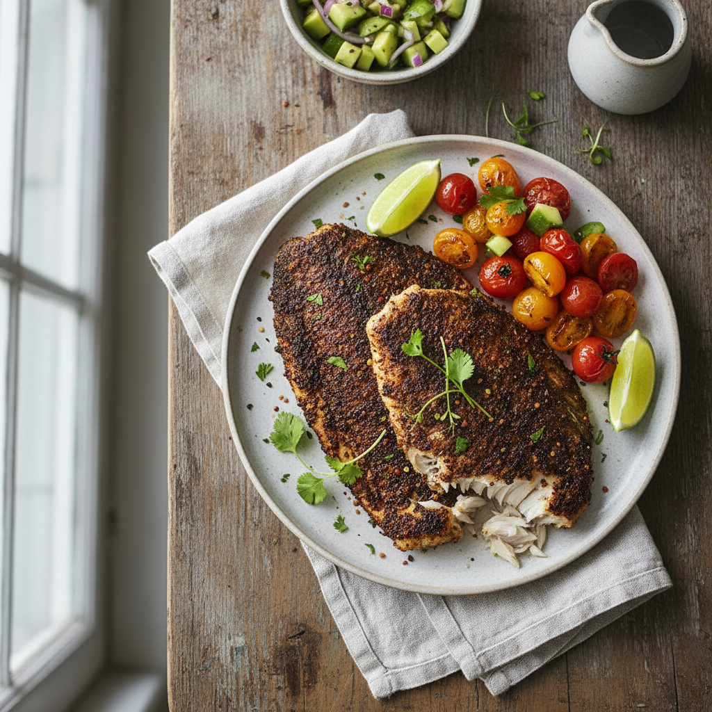 Blackened Tilapia