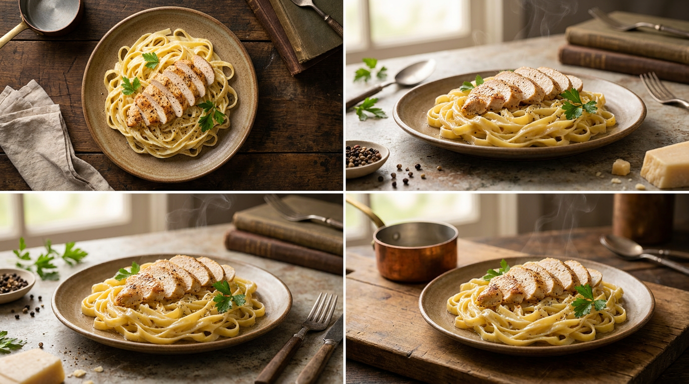 Chicken Alfredo (No Jar)