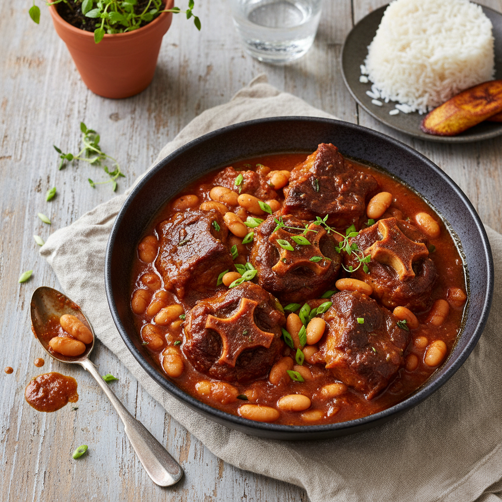 Jamaican Braised Oxtail Stew