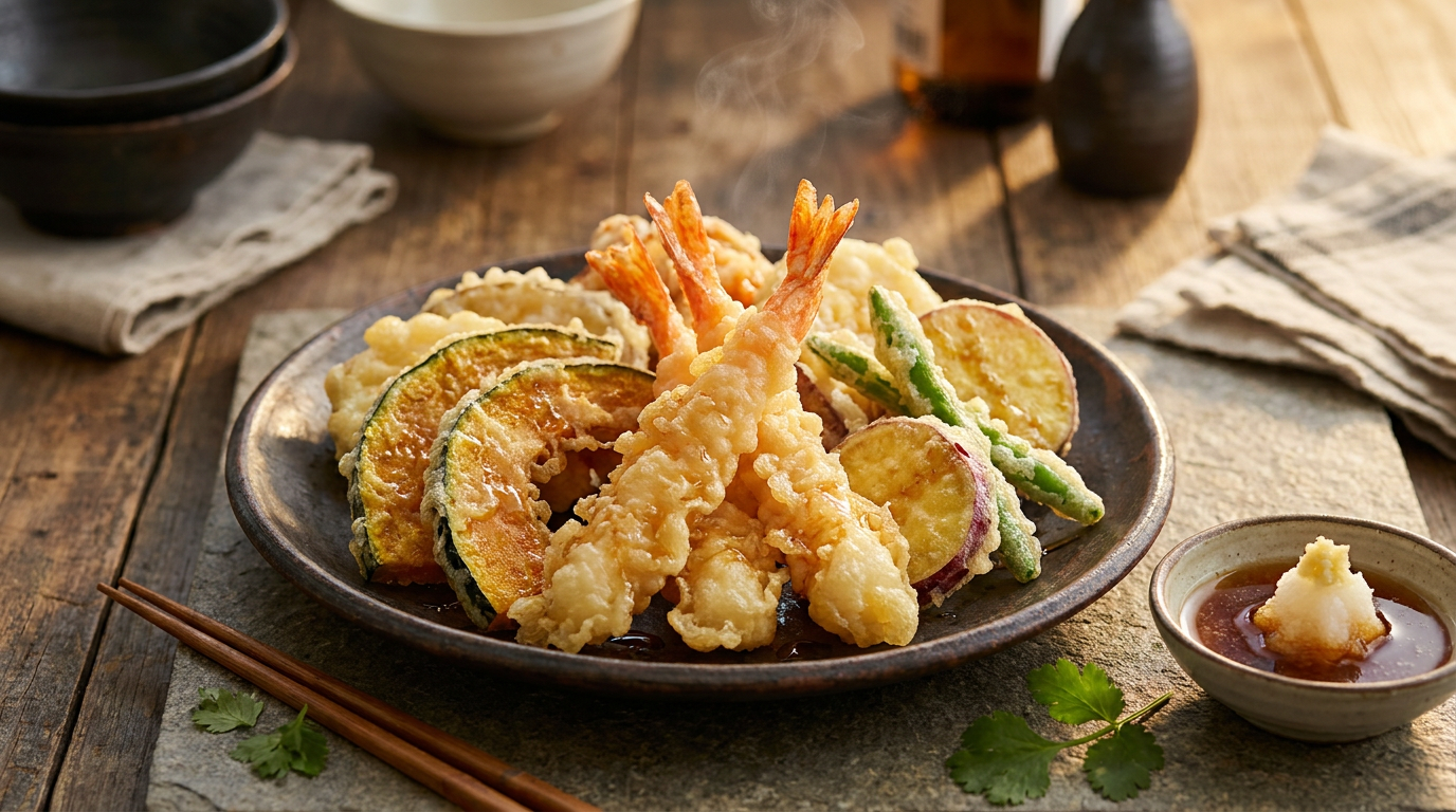 Shrimp and Vegetable Tempura