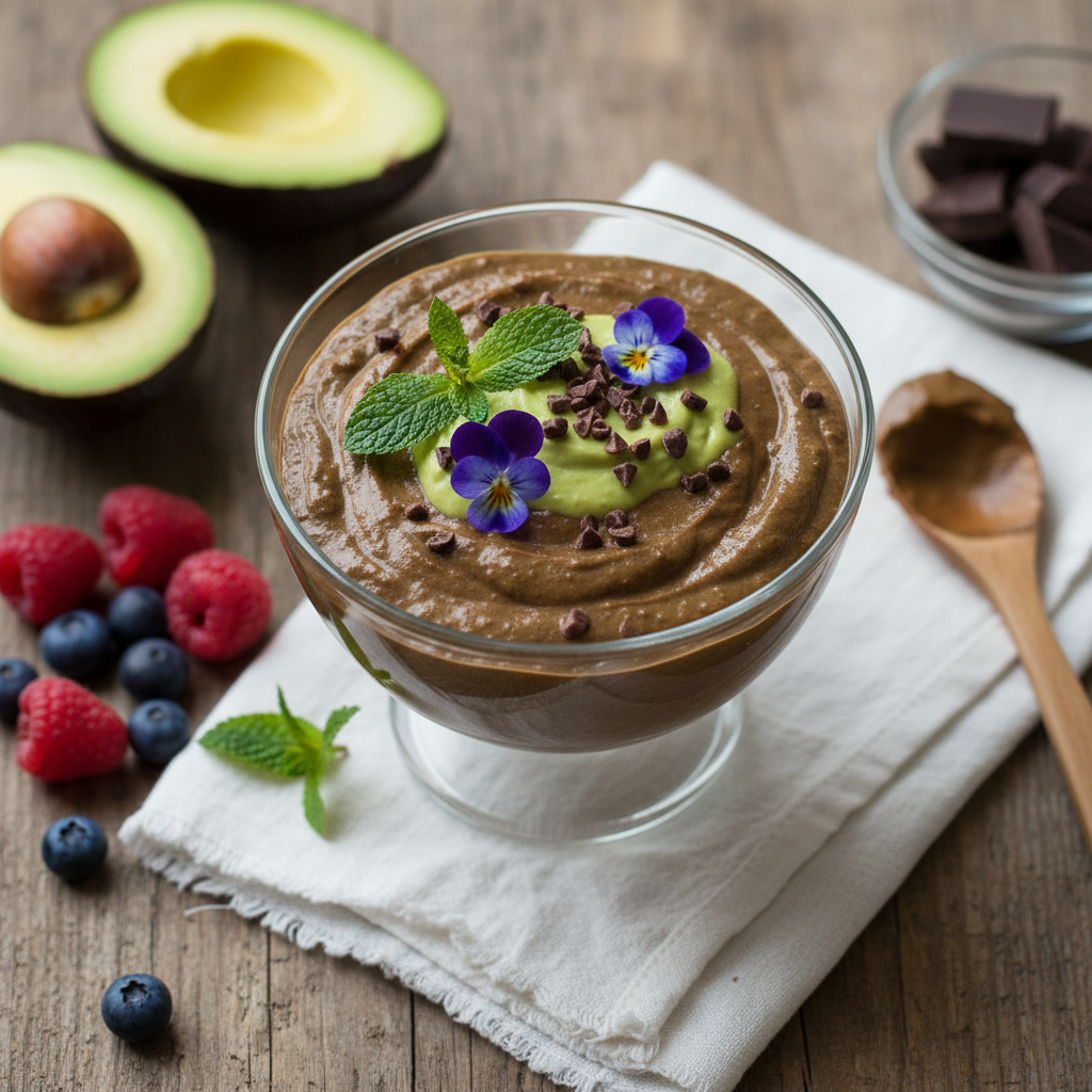 Avocado Chocolate Mousse