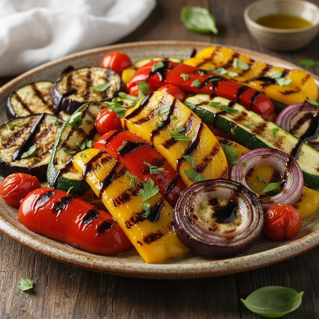 Perfect Mediterranean Grilled Vegetables: Easy 20-Minute Recipe