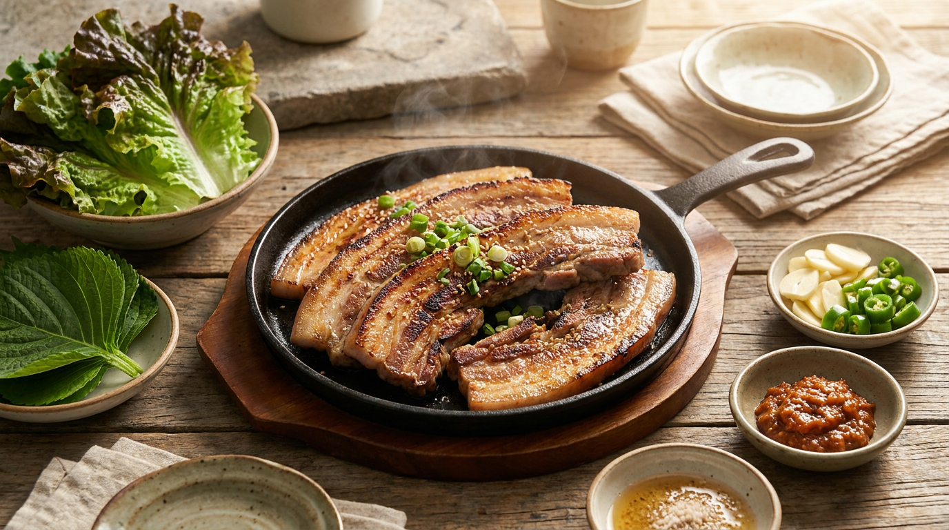 Samgyupsal Gui (Grilled Pork Belly)
