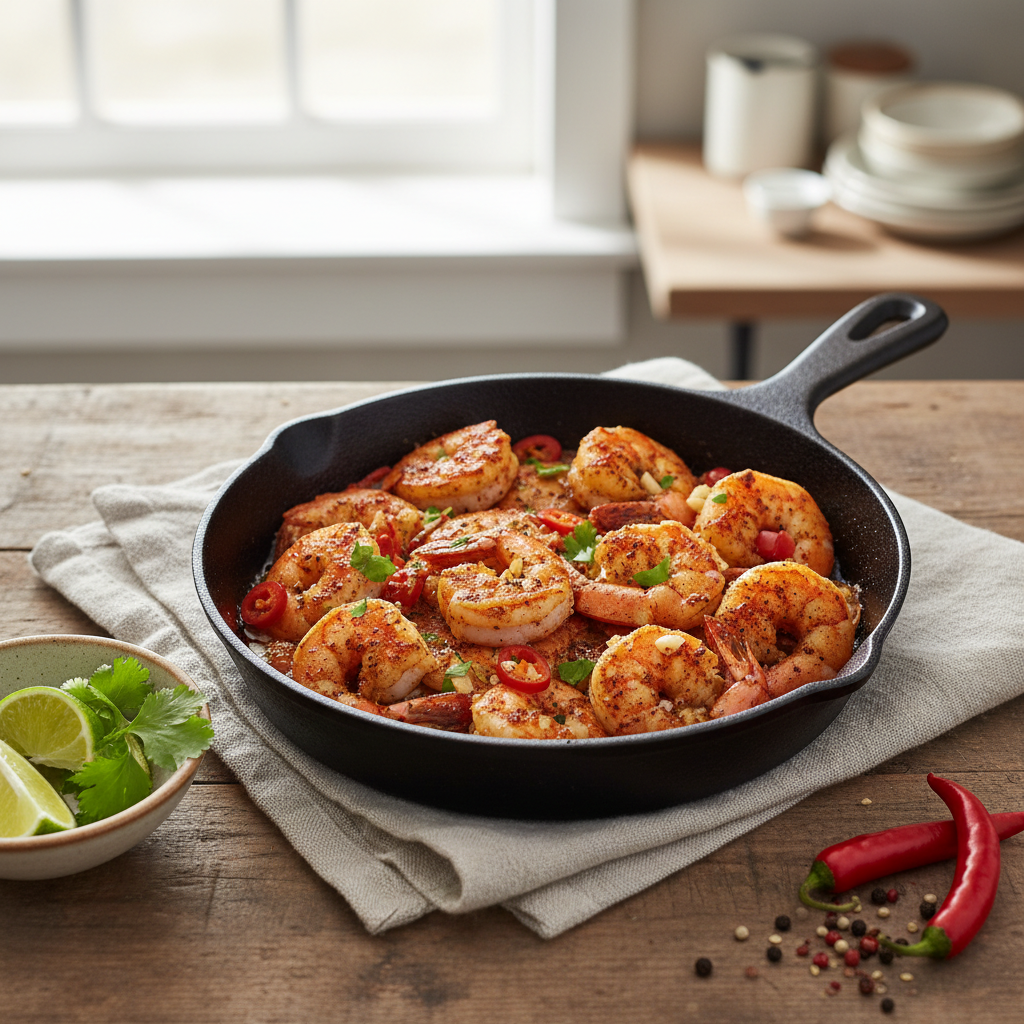 Spicy Cajun Shrimp