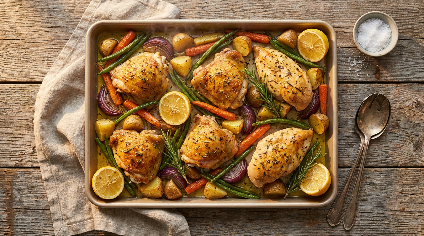 Sheet-Pan Chicken & Vegetables