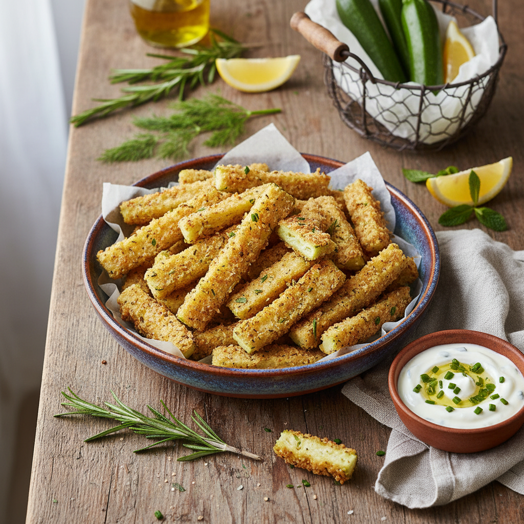 Crispy Zucchini Fries