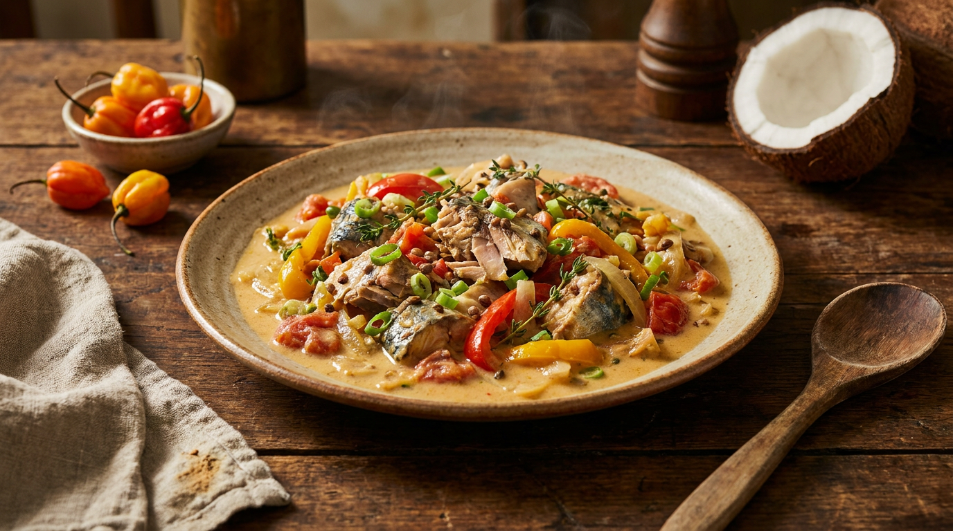 Jamaican Mackerel Run Down