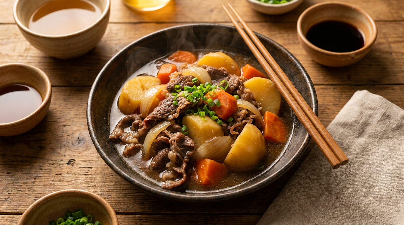 Nikujaga (Beef and Potato Stew)