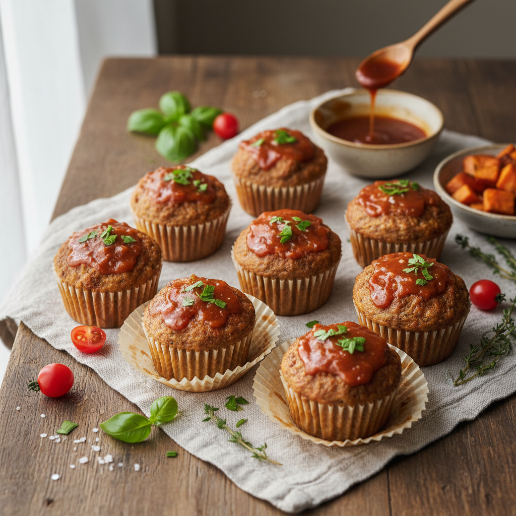 Turkey Meatloaf Muffins