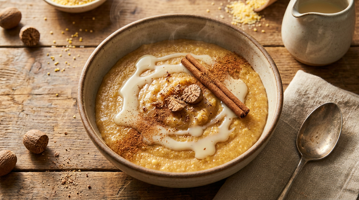 Jamaican Cornmeal Porridge