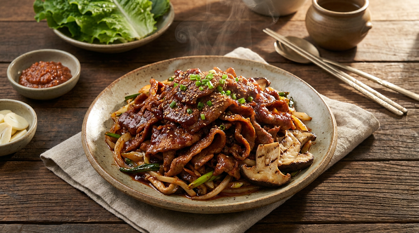 Spicy Pork Bulgogi (Daeji Bulgogi)