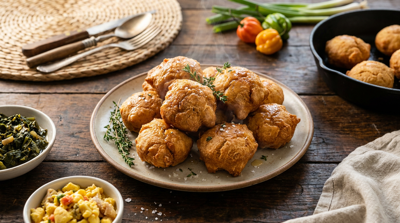 Jamaican Fried Dumplings (Johnny Cakes)