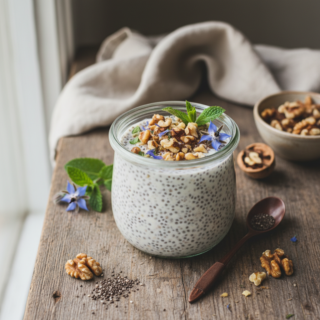 Bone-Builder Chia Pudding