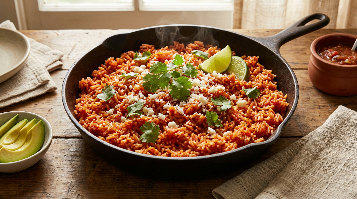 Mexican Red Rice (Arroz Rojo)