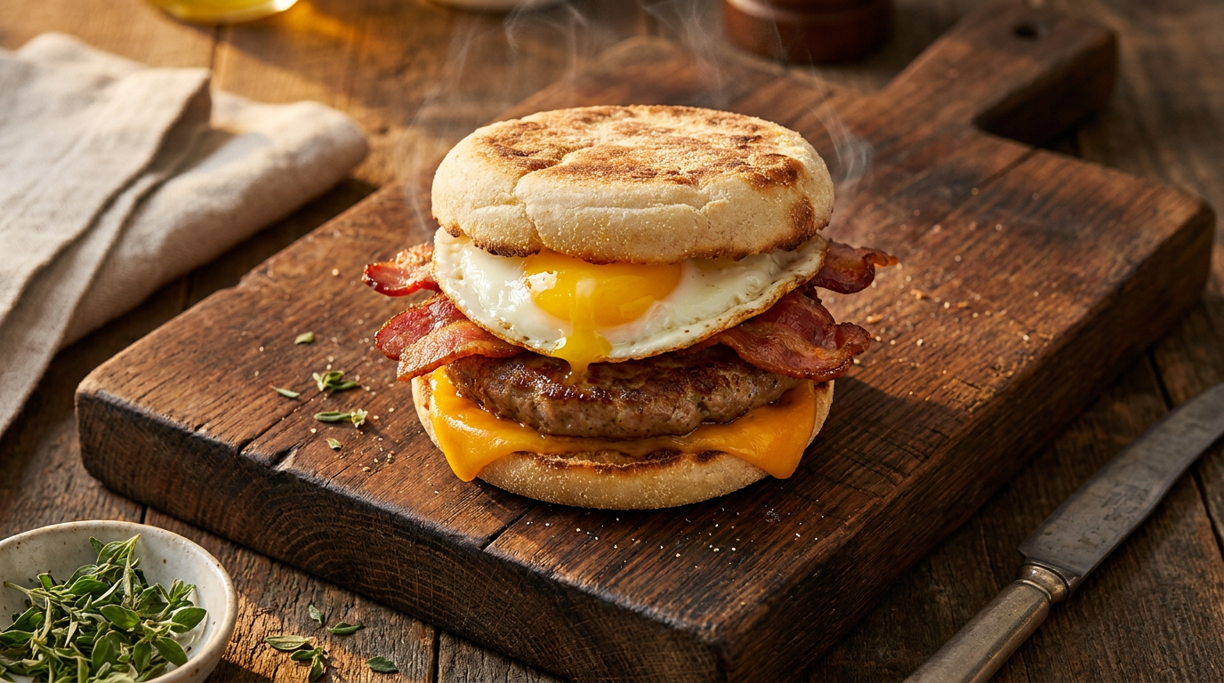 Mega Breakfast Sandwich