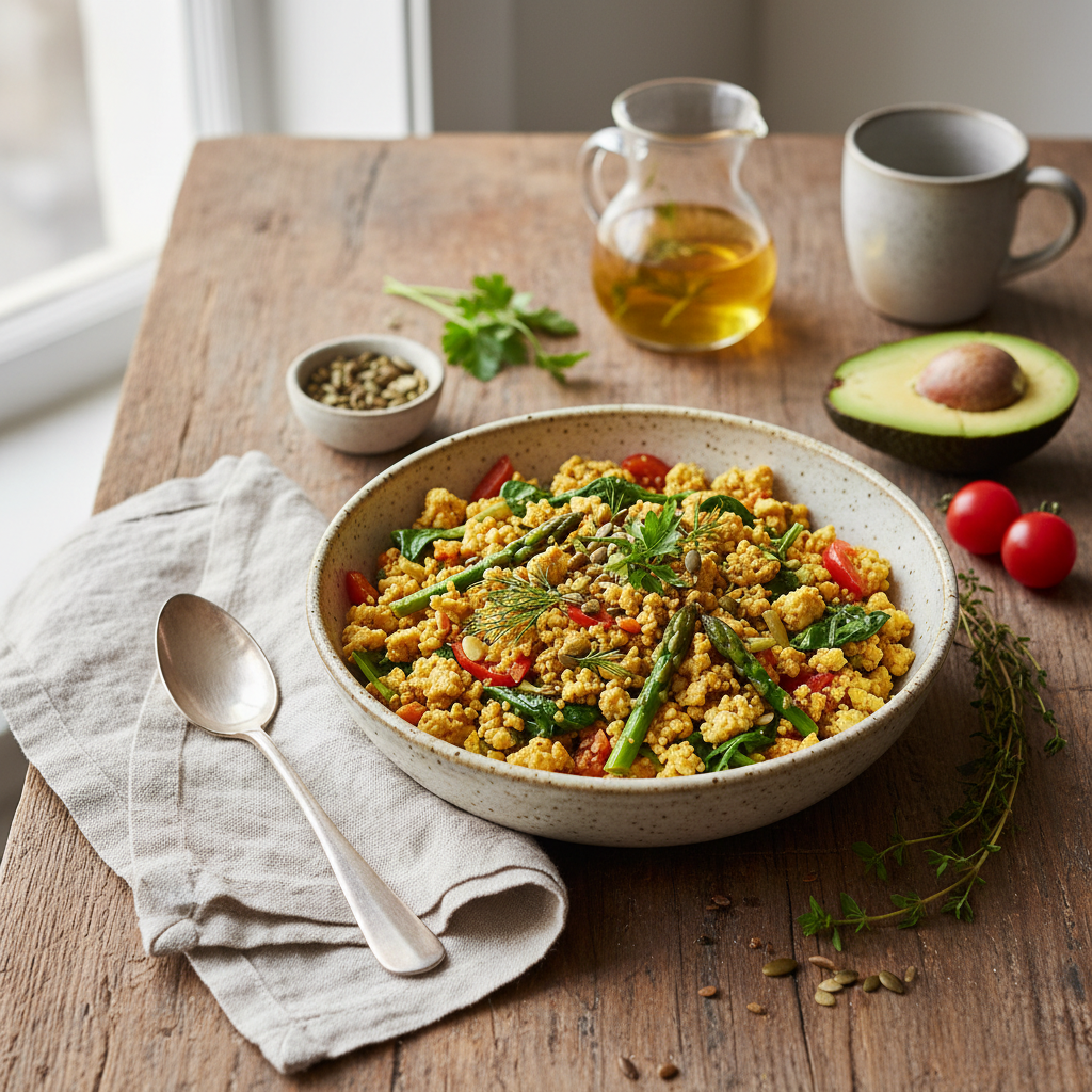Phytoestrogen Power Tofu Scramble