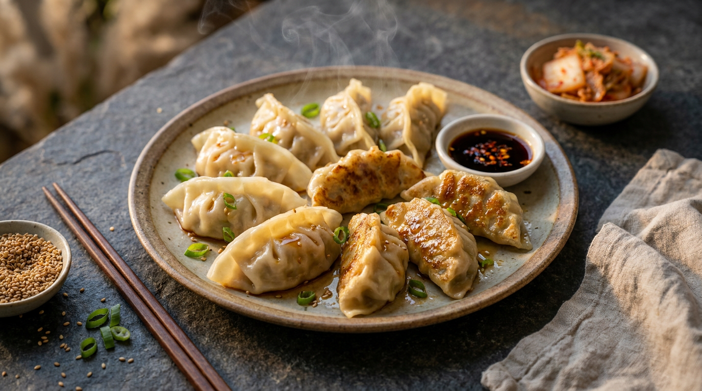 Mandu (Korean Dumplings)