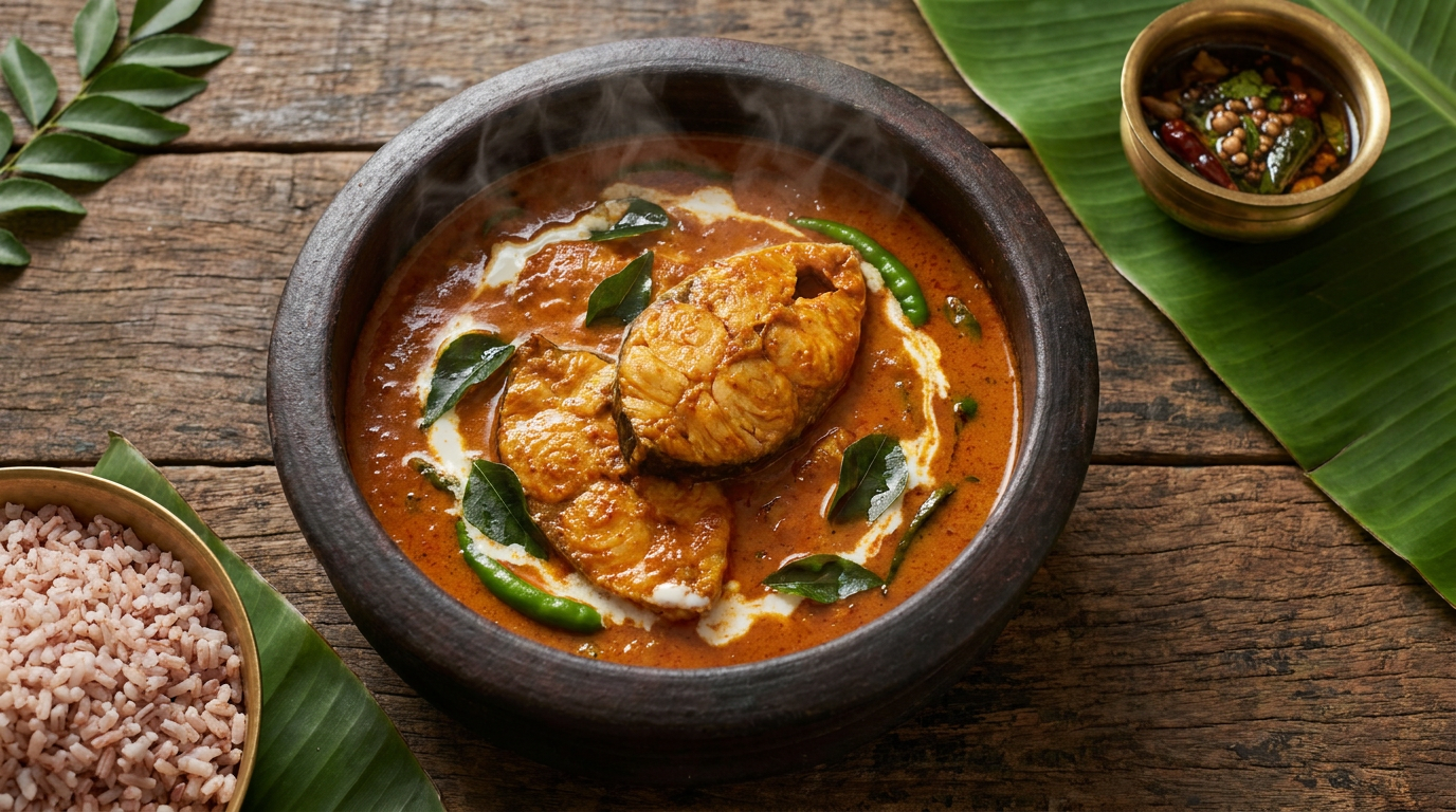 Kerala Fish Curry (Tender Fish, Never Rubbery)