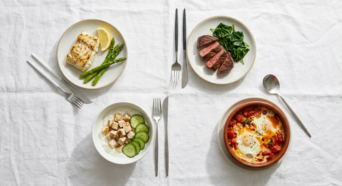 GLP-1 Friendly: 30 High-Protein Dinners