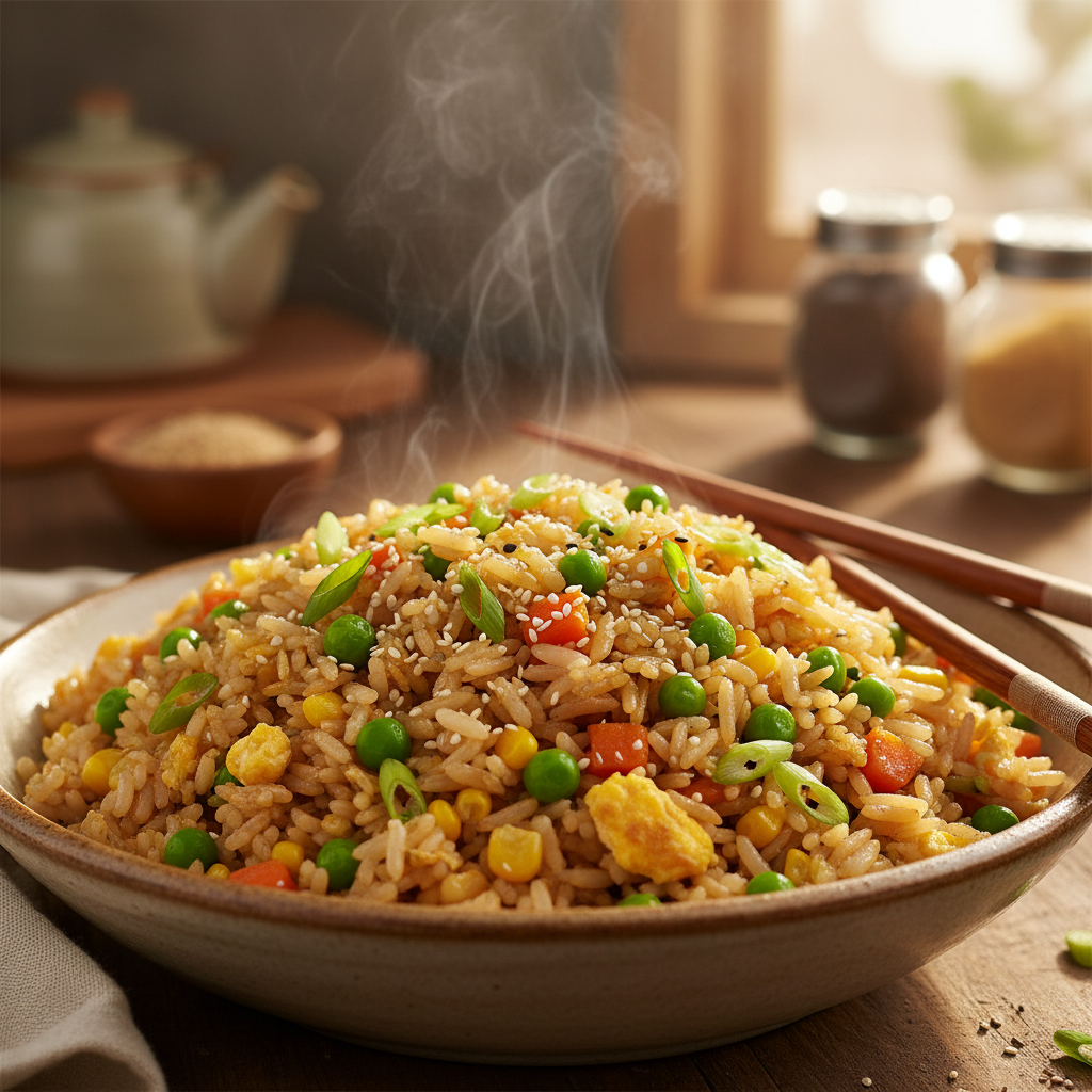 The Only Veggie Fried Rice Recipe You'll Ever Need (20 Min!)