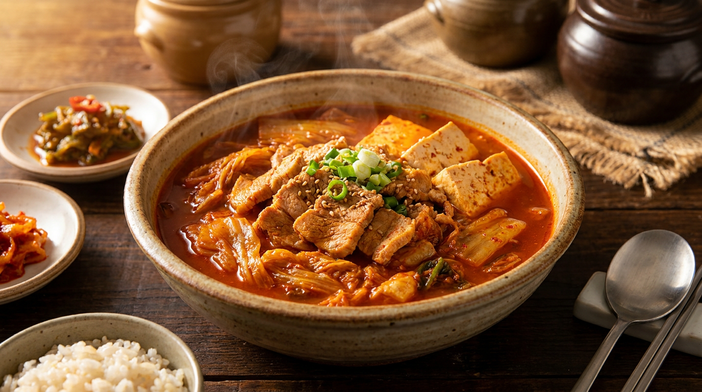 Kimchi Jjigae (Kimchi Stew)