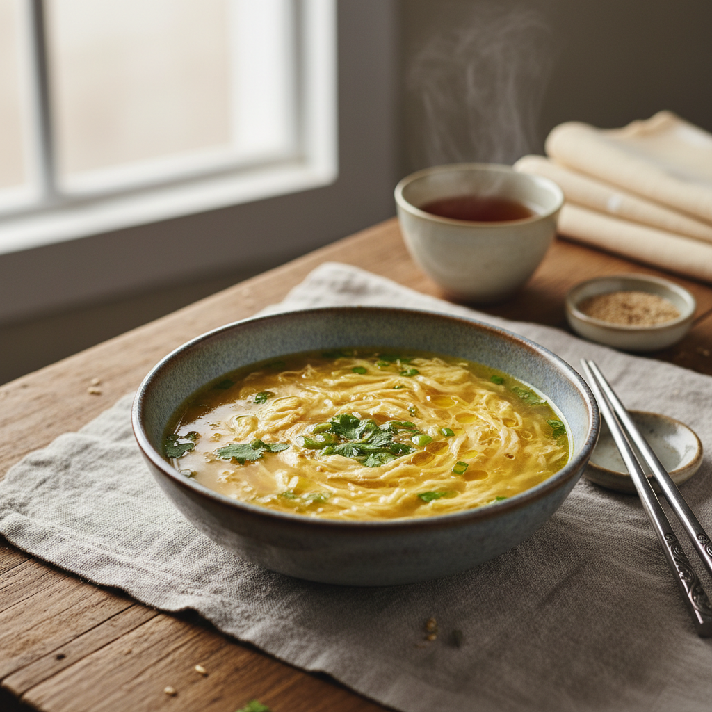 Simple Egg Drop Soup