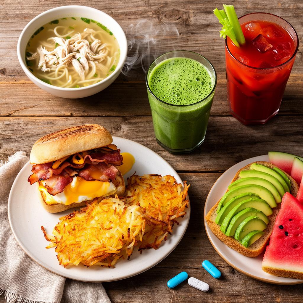 The Hangover Cure Cookbook: 20 Recovery Meals