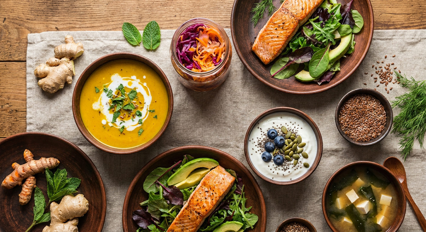 Gut Health Kitchen: 25 Anti-Inflammatory Recipes