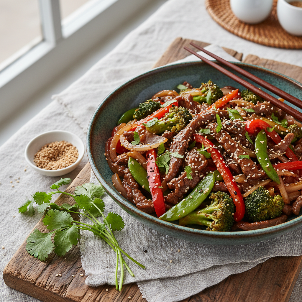 Beef and Broccoli Stir-fry