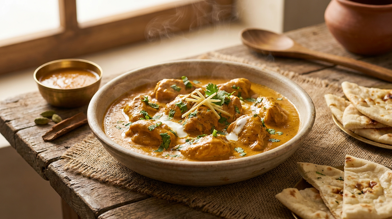 Restaurant-Style Butter Chicken (No Bitter Tomato)