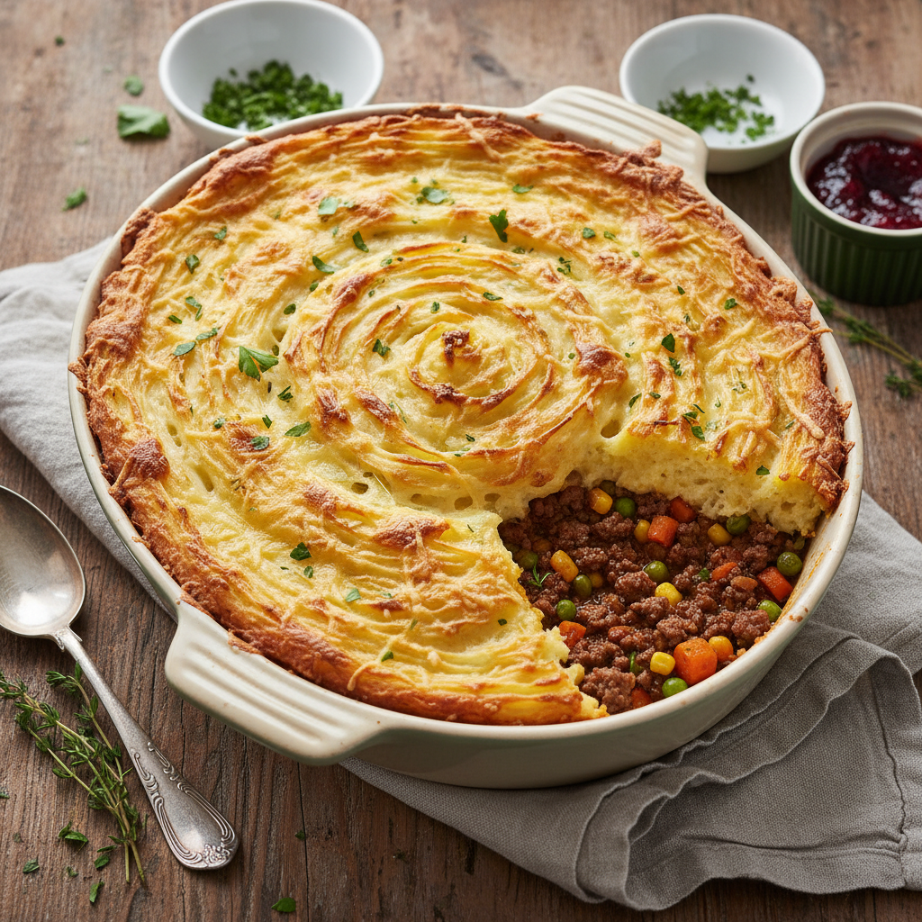 Shepherd's Pie with Cheesy Mash