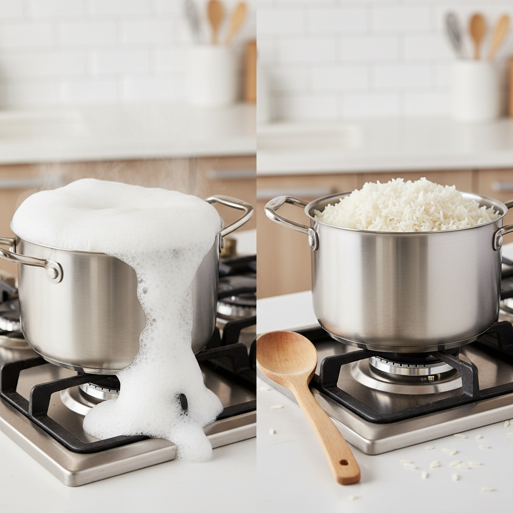 Why Is My Rice Foamy While Cooking? 5 Easy Fixes
