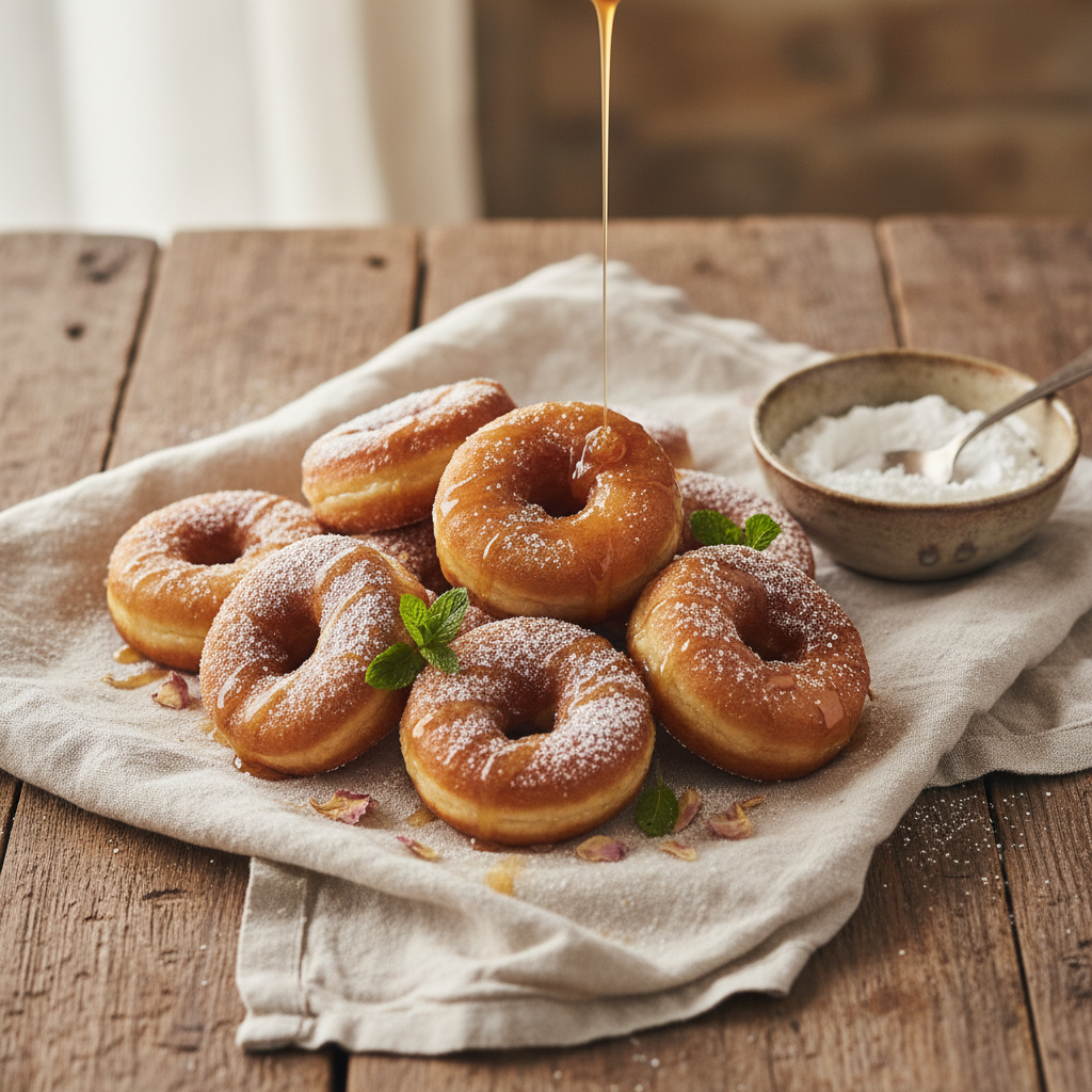 Air Fryer Donuts (from biscuit dough)