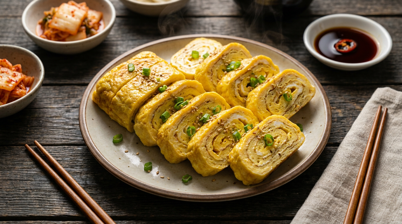 Gyeran Mari (Rolled Omelet)