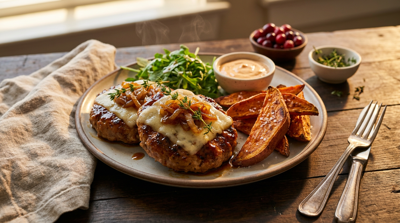 Bunless Turkey Burgers