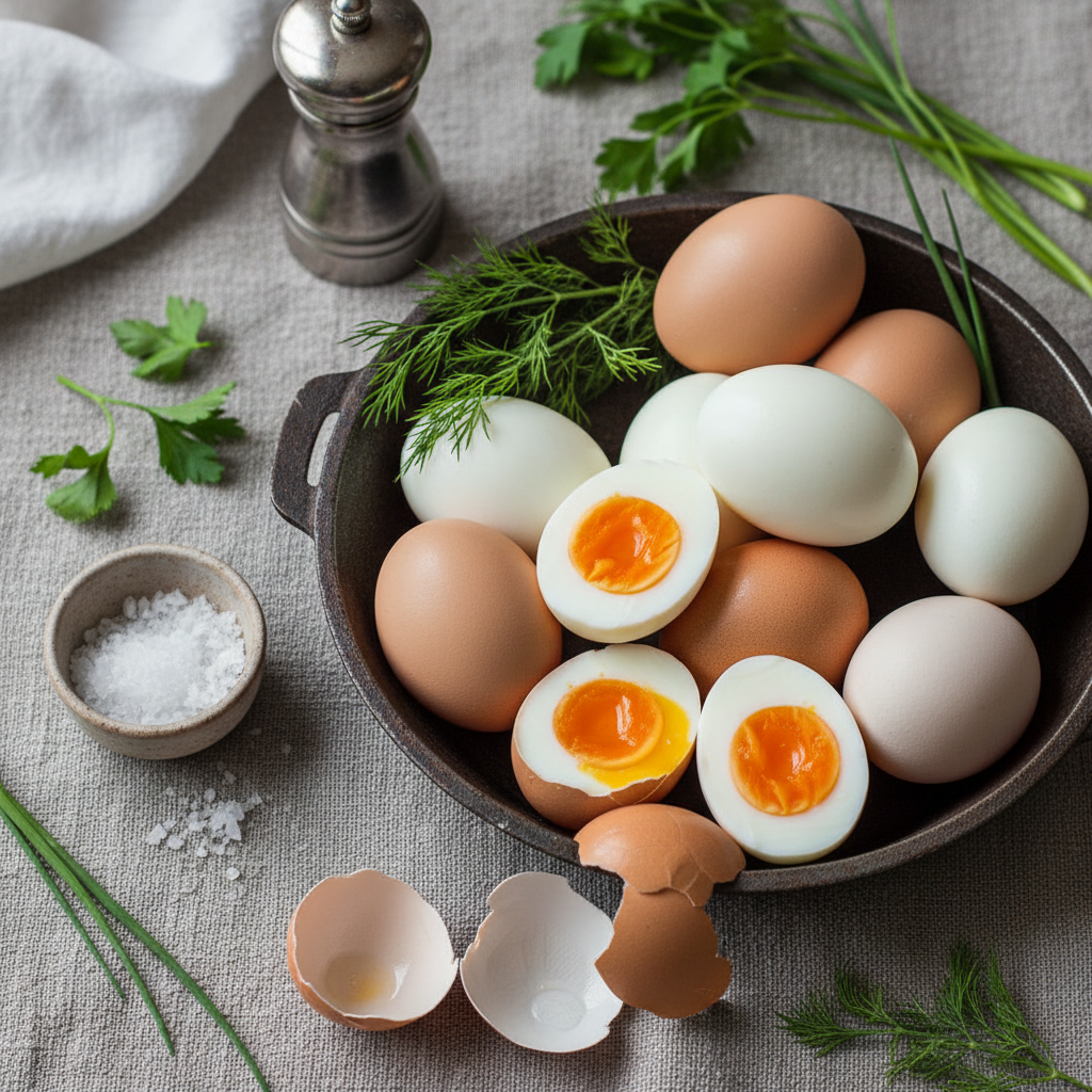 Air Fryer 'Hard-Boiled' Eggs