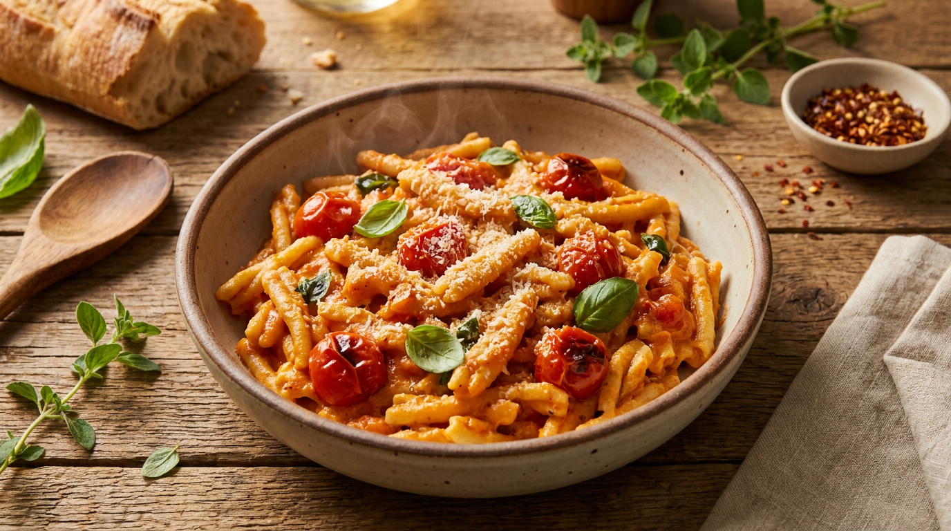 One-Pot Creamy Tomato Pasta