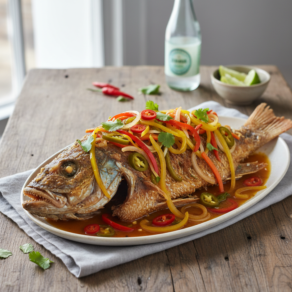 Jamaican Escovitch Fish