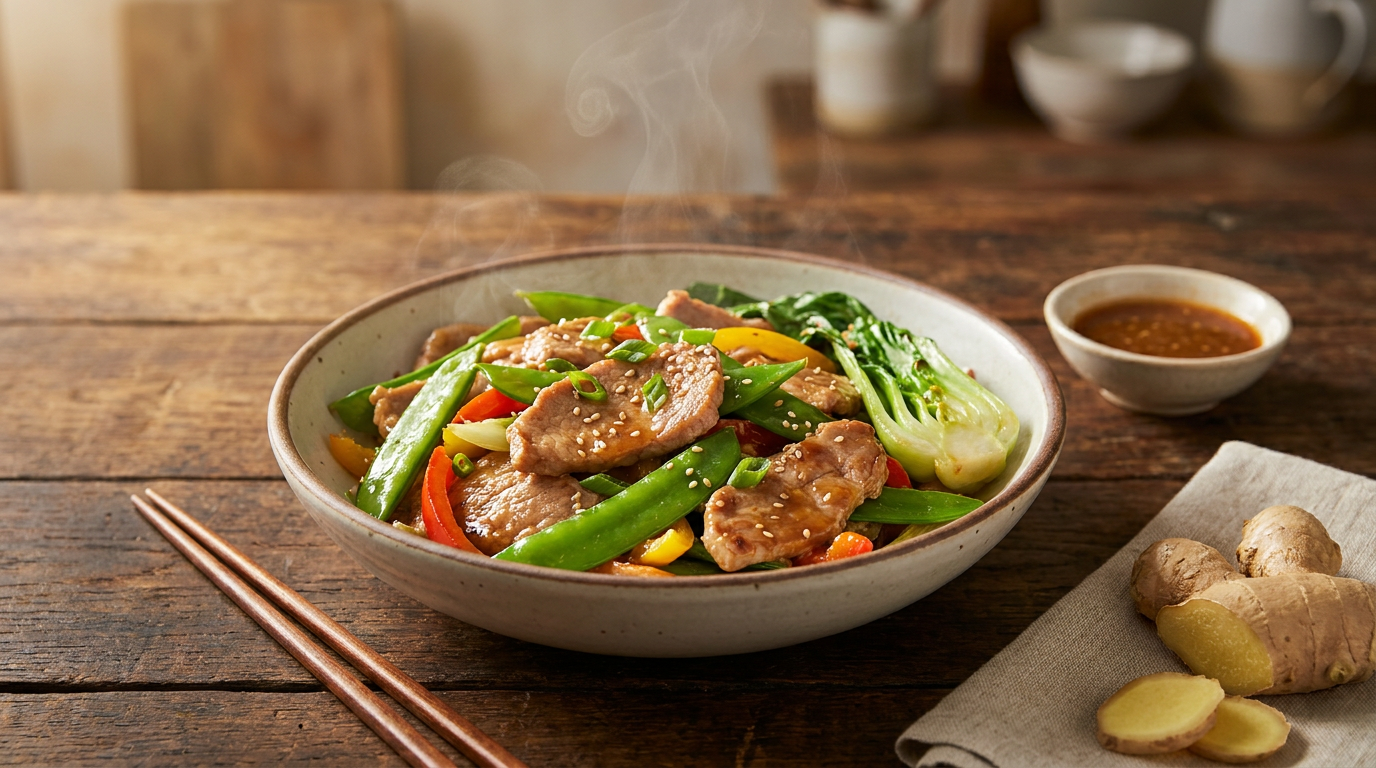 Pork and Vegetable Stir-fry