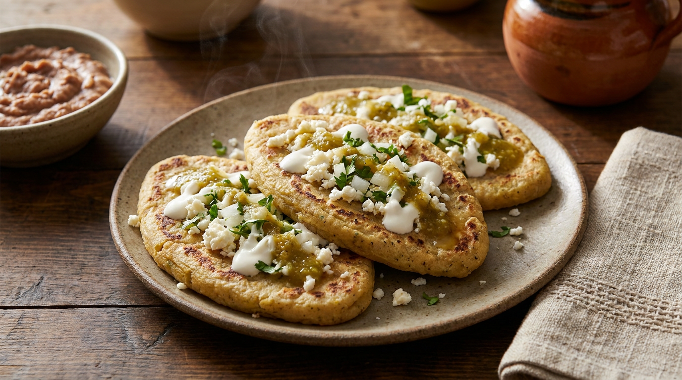Tlacoyos de Frijol