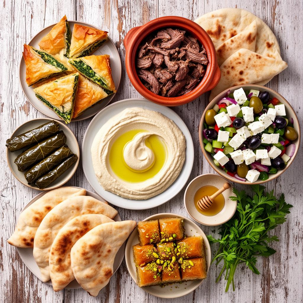 Mediterranean Table: 25 Greek & Turkish Recipes