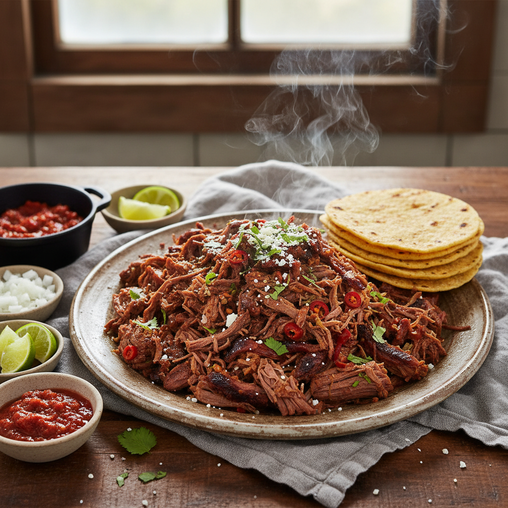 Slow Cooker Barbacoa Beef