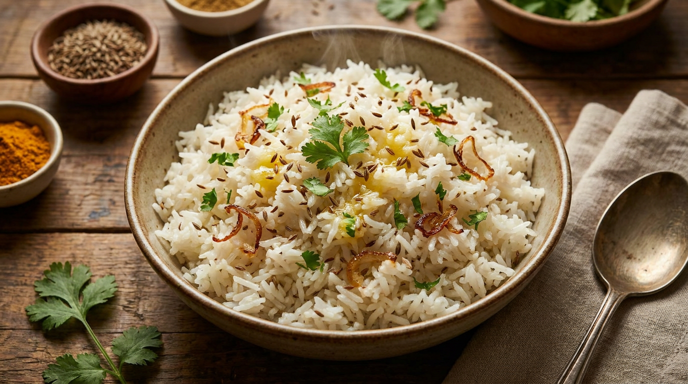 Jeera Rice (Cumin Rice)