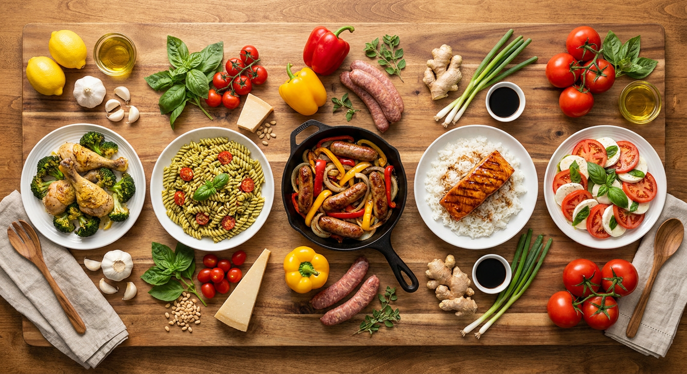 5-Ingredient Weeknights: 30 Simple Dinners
