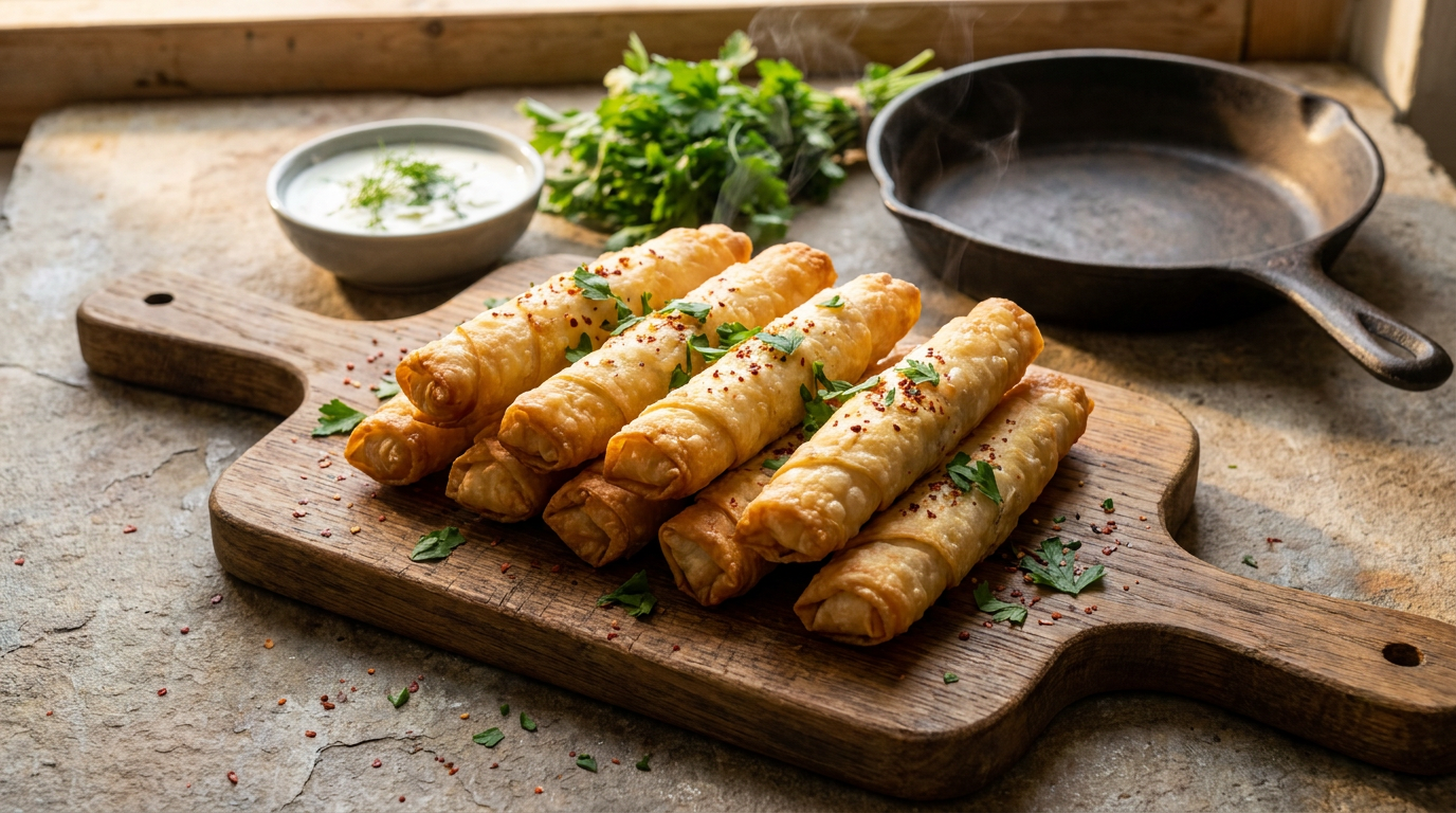 Sigara Boregi (Turkish Cigar Pastries)
