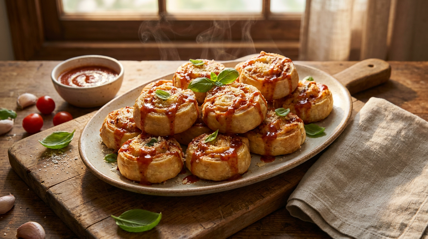 Homemade Pizza Rolls