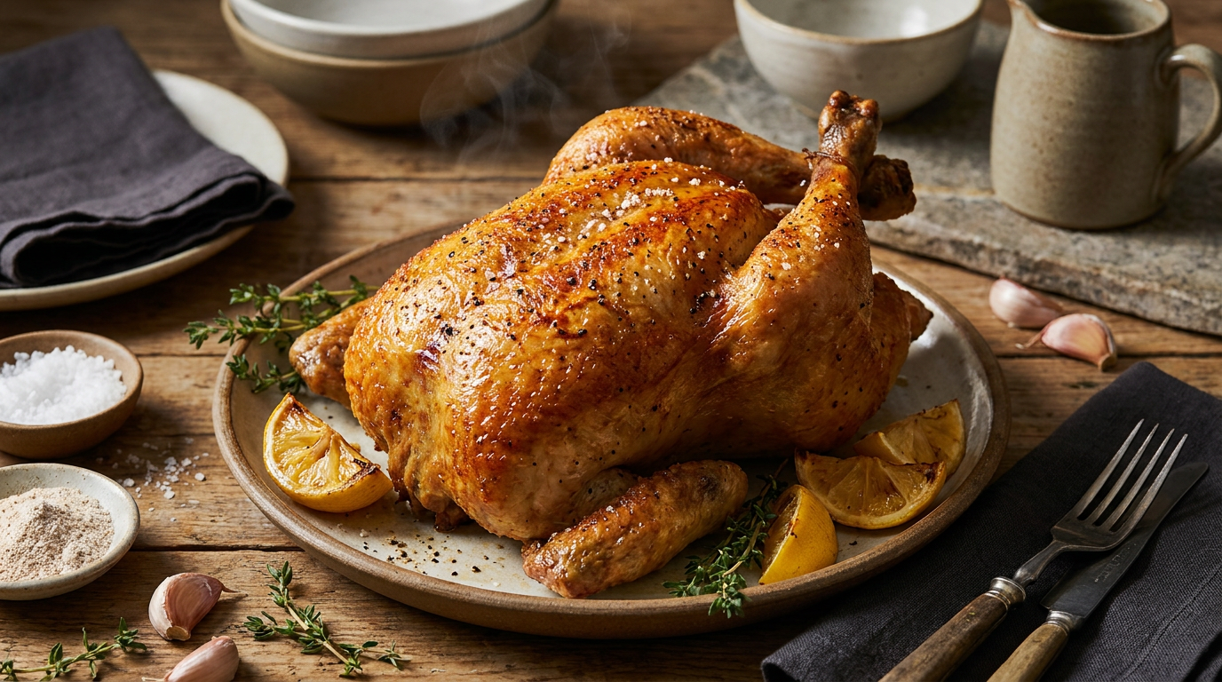 Crispy-Skin Chicken (Air Fryer)
