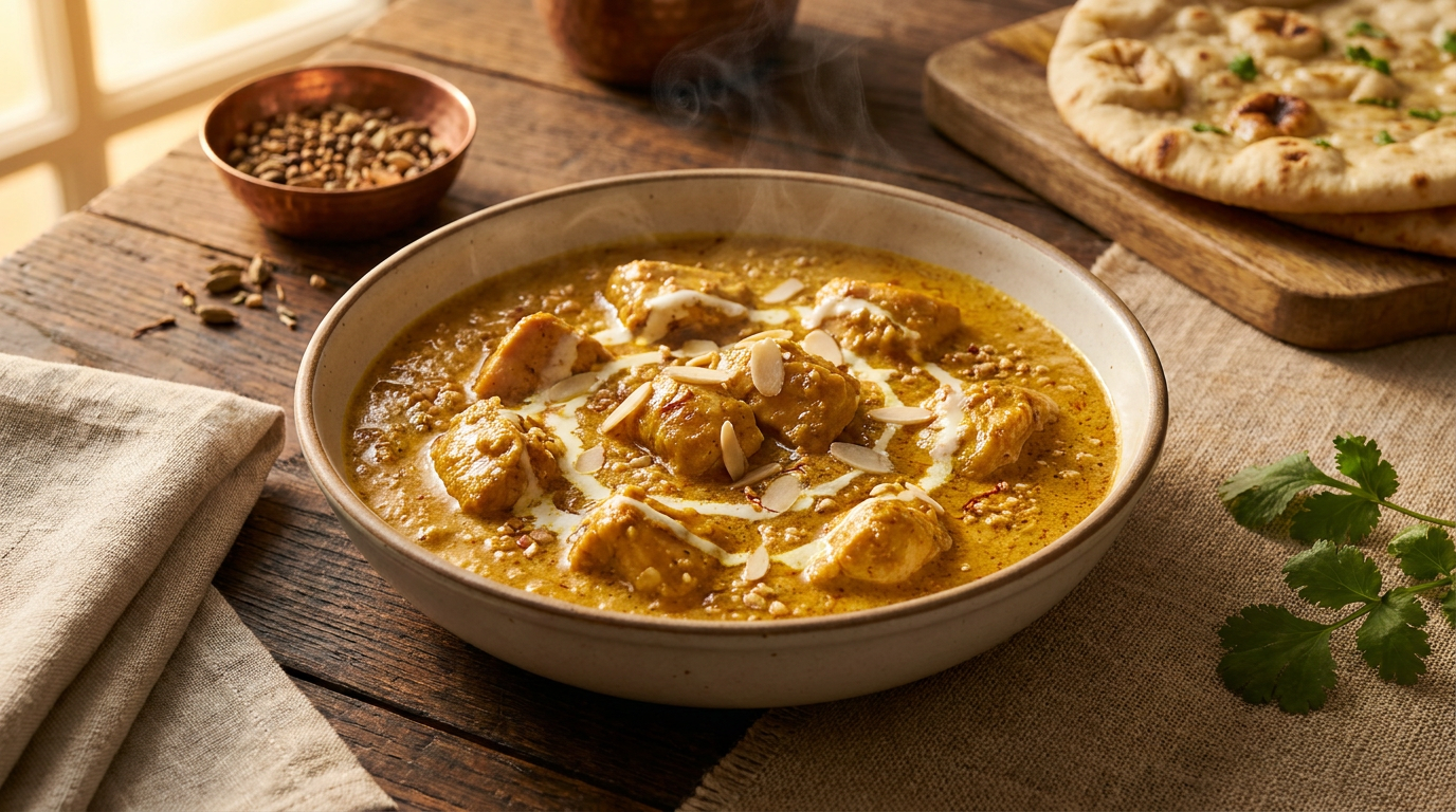 Creamy Chicken Korma