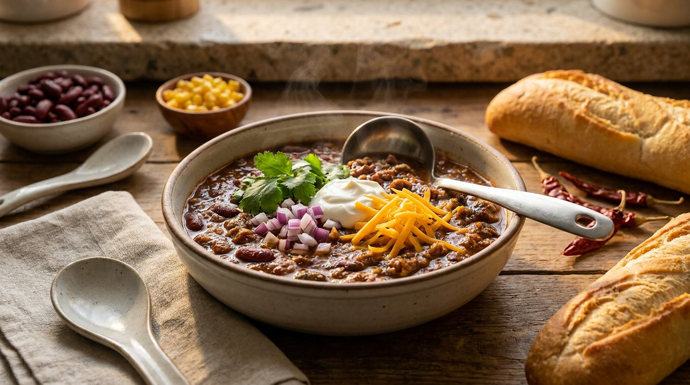 Quick Turkey Chili