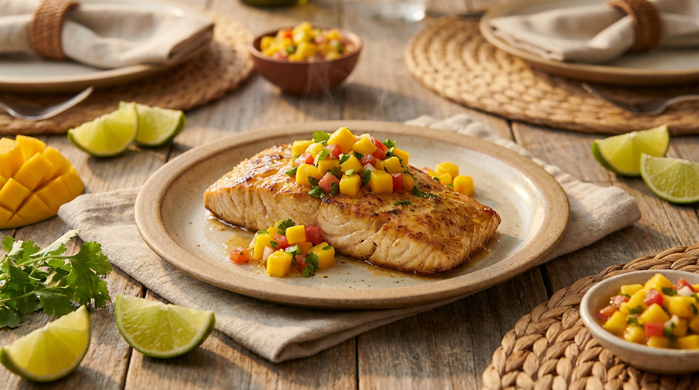 Mahi-Mahi with Mango Salsa
